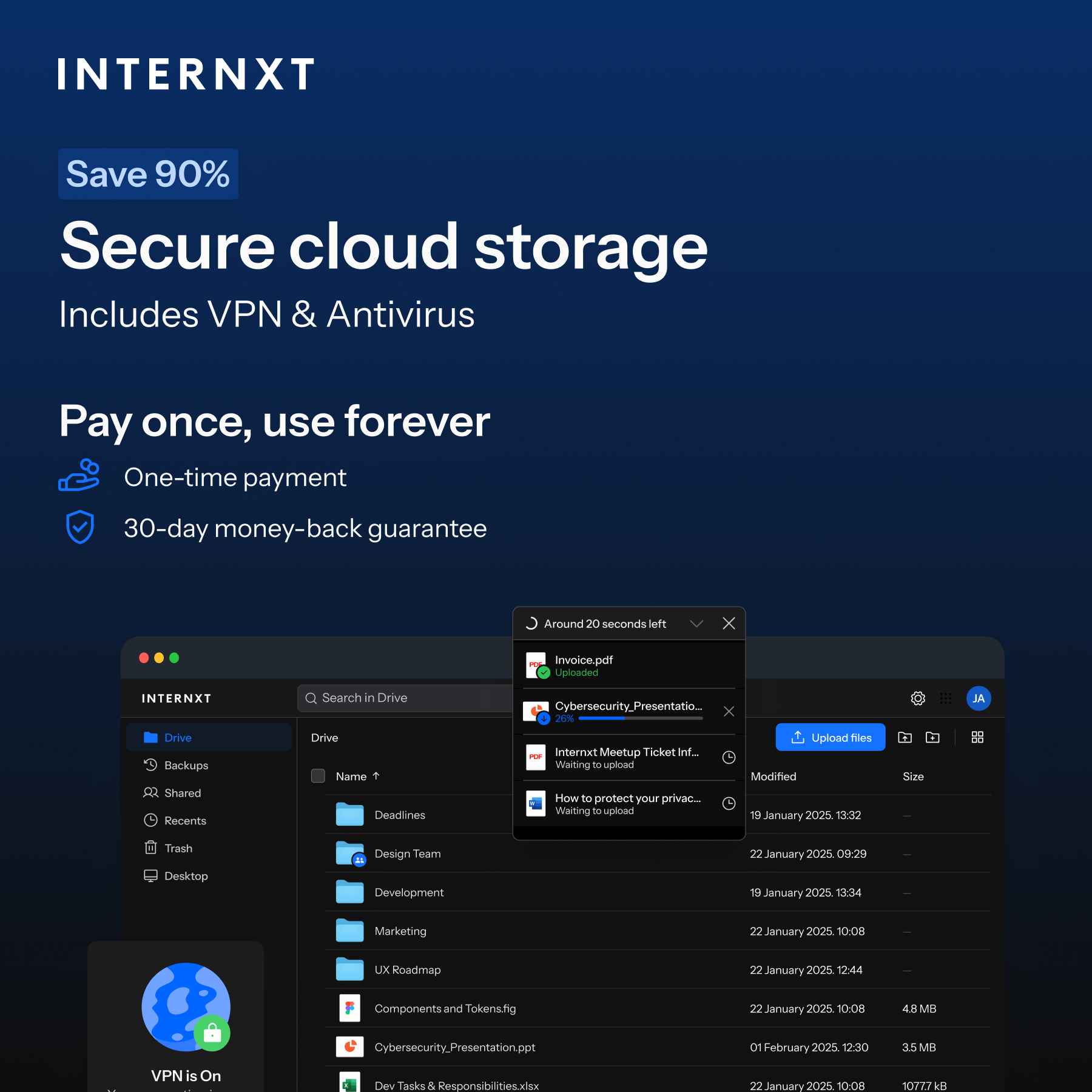 Internxt Black Friday Deal: Get 90% Off on Secure Cloud Storage (Annual & Lifetime)
