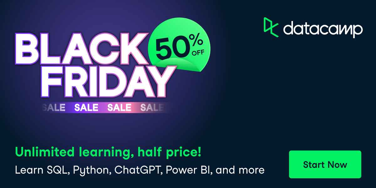 Claim Your 50% Off DataCamp Subscription Now before the offer expires!