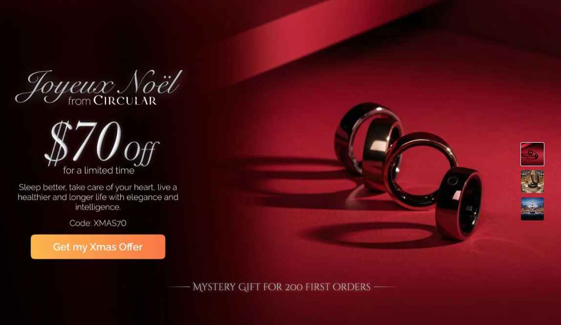 Upgrade Your Health This Christmas — Save $70 Instantly