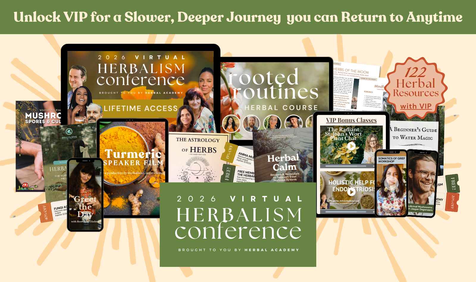 Unlock Lifetime Herbal Wisdom With Virtual Herbalism Conference VIP Access in 2026