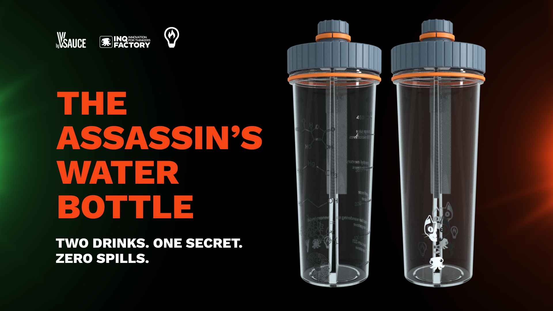 Experience the Assassin’s Water Bottle firsthand
