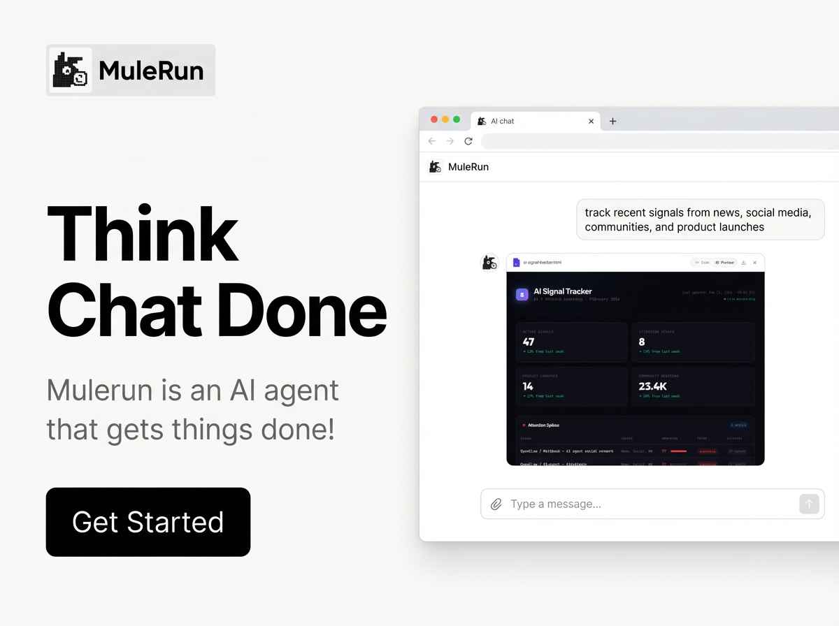 Start exploring MuleRun Agent 2.0 now and see how easily you can build your first AI-powered project.