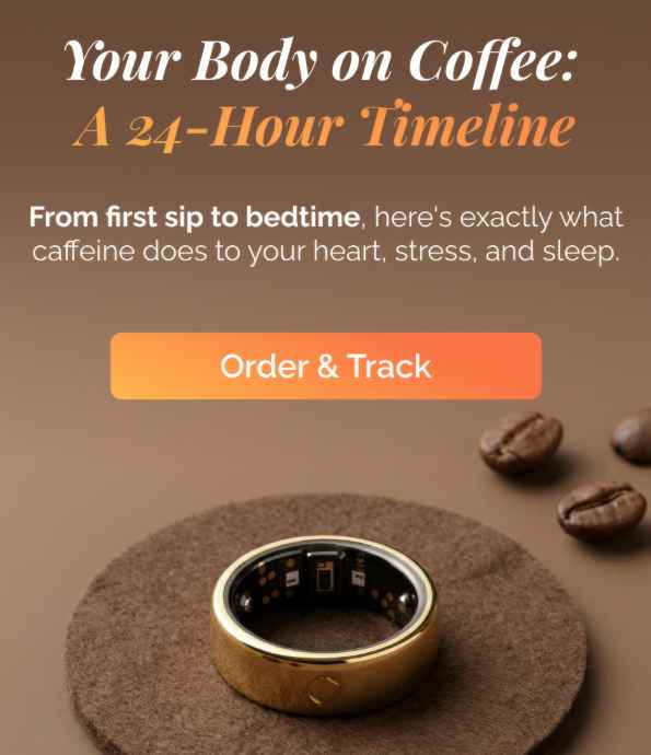 Start tracking it with precision using the Circular Ring 2 and turn every cup into a performance advantage.