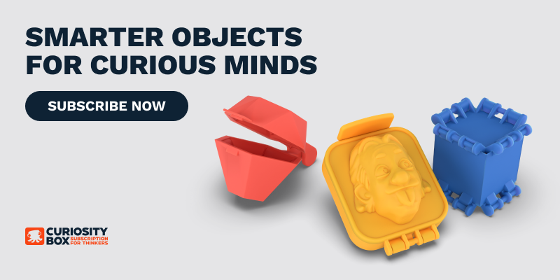 Experience the magic of turning everyday objects into real science with the The Curiosity Box
