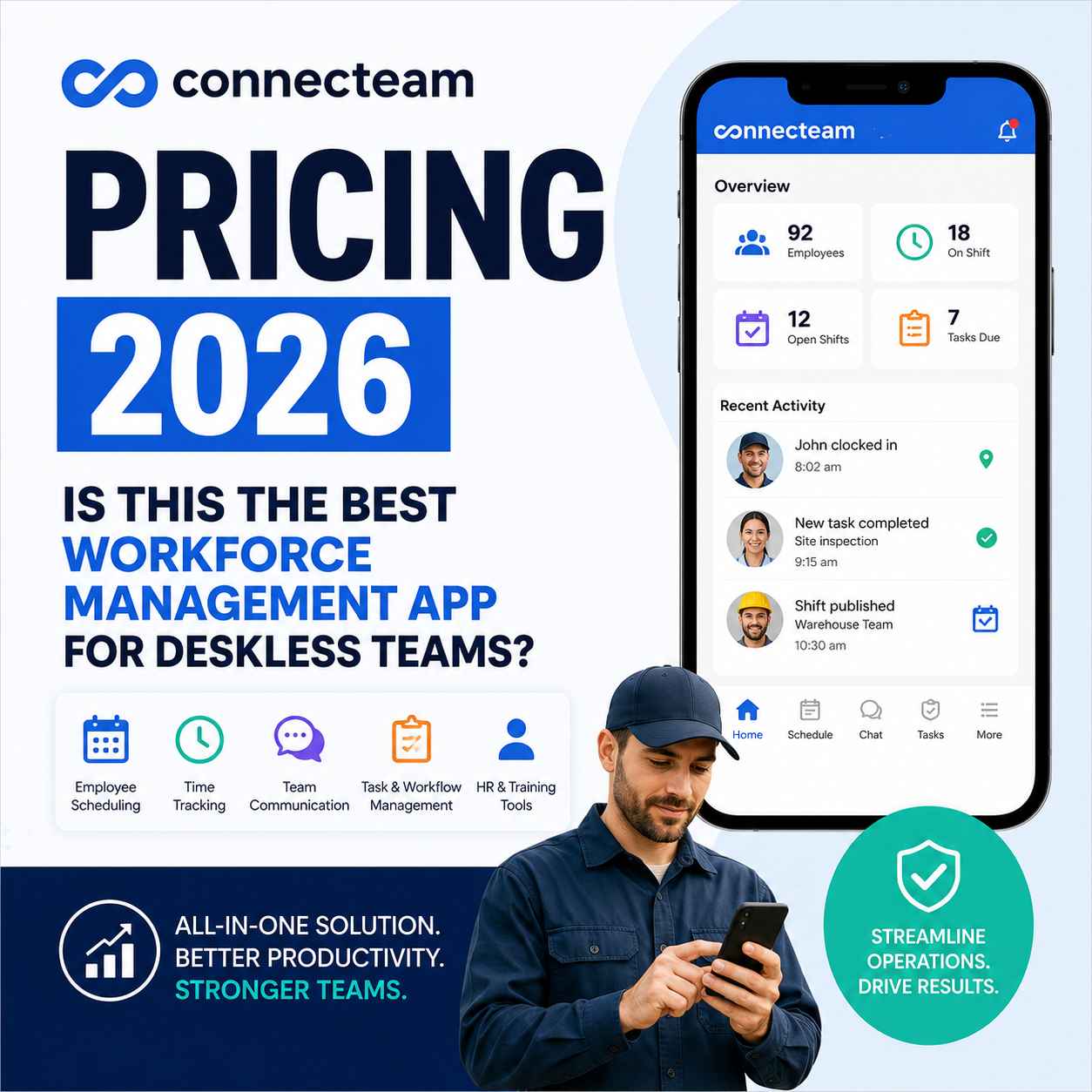 Connecteam Pricing 2026: Best for Deskless Teams?