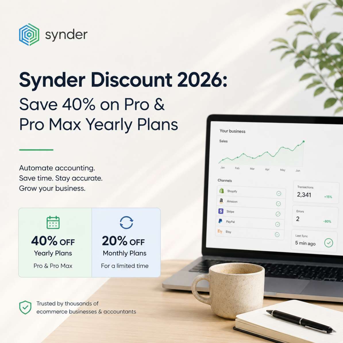 Synder Discount 2026: Save 40% on Pro & Pro Max Yearly Plans (Limited-Time Summer Offer)