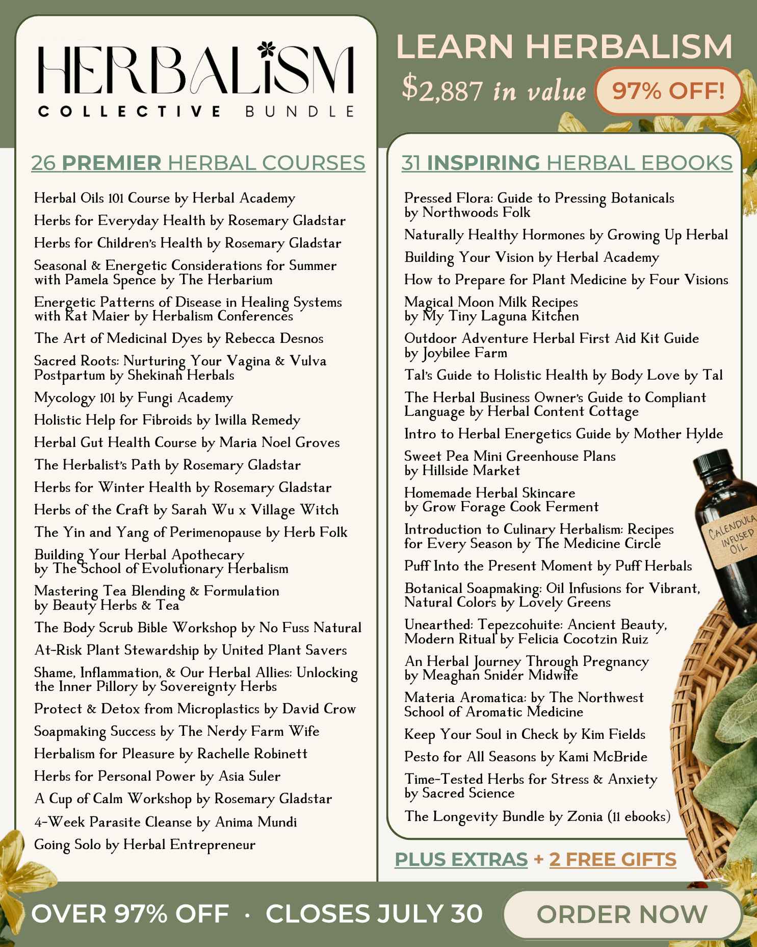 Herbalism Collective Bundle Review (2026): Is It the Best Online Herbalism Course Bundle for Learning Plant-Based Wellness?