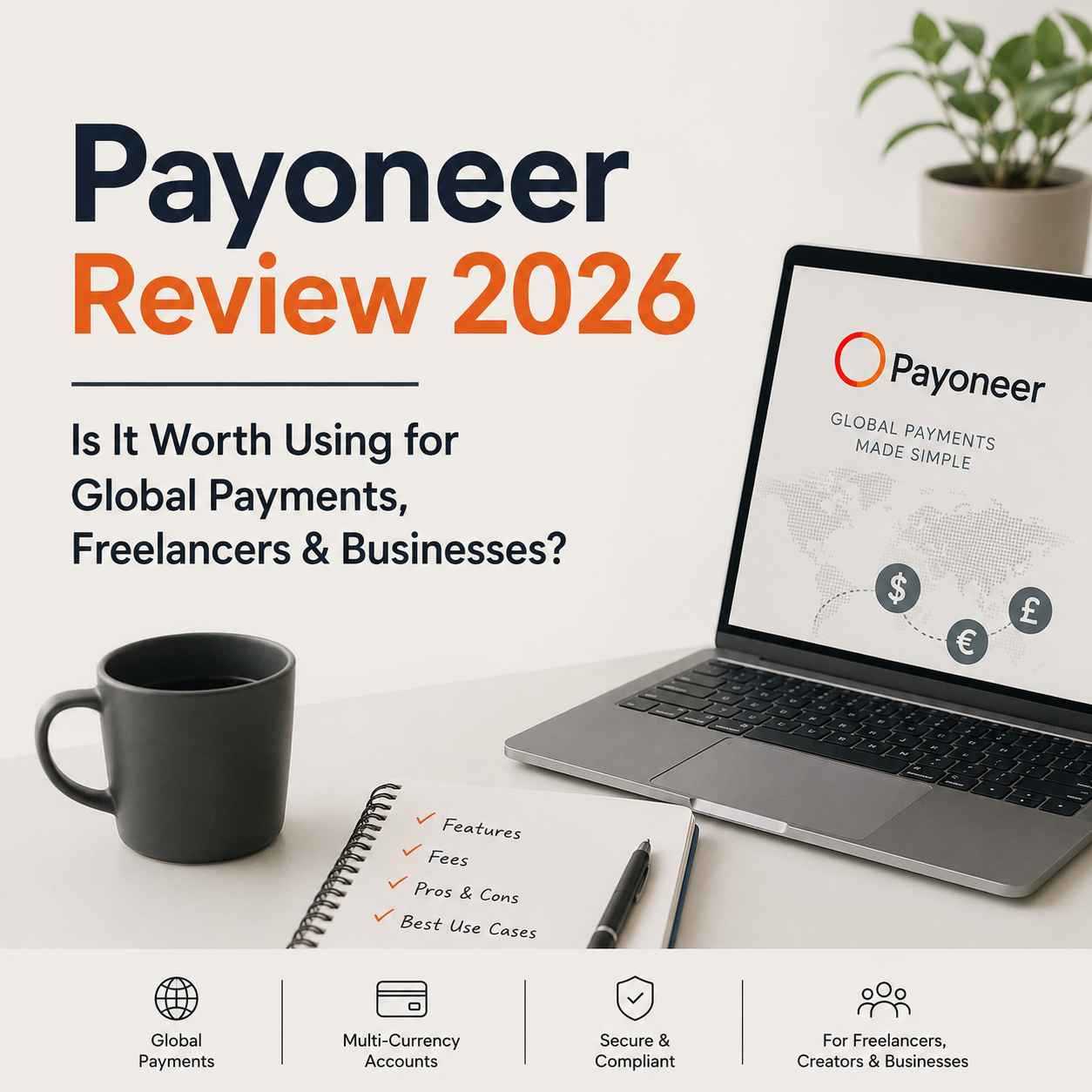 Payoneer Review 2026: Is It Worth Using for Global Payments, Freelancers & Businesses?