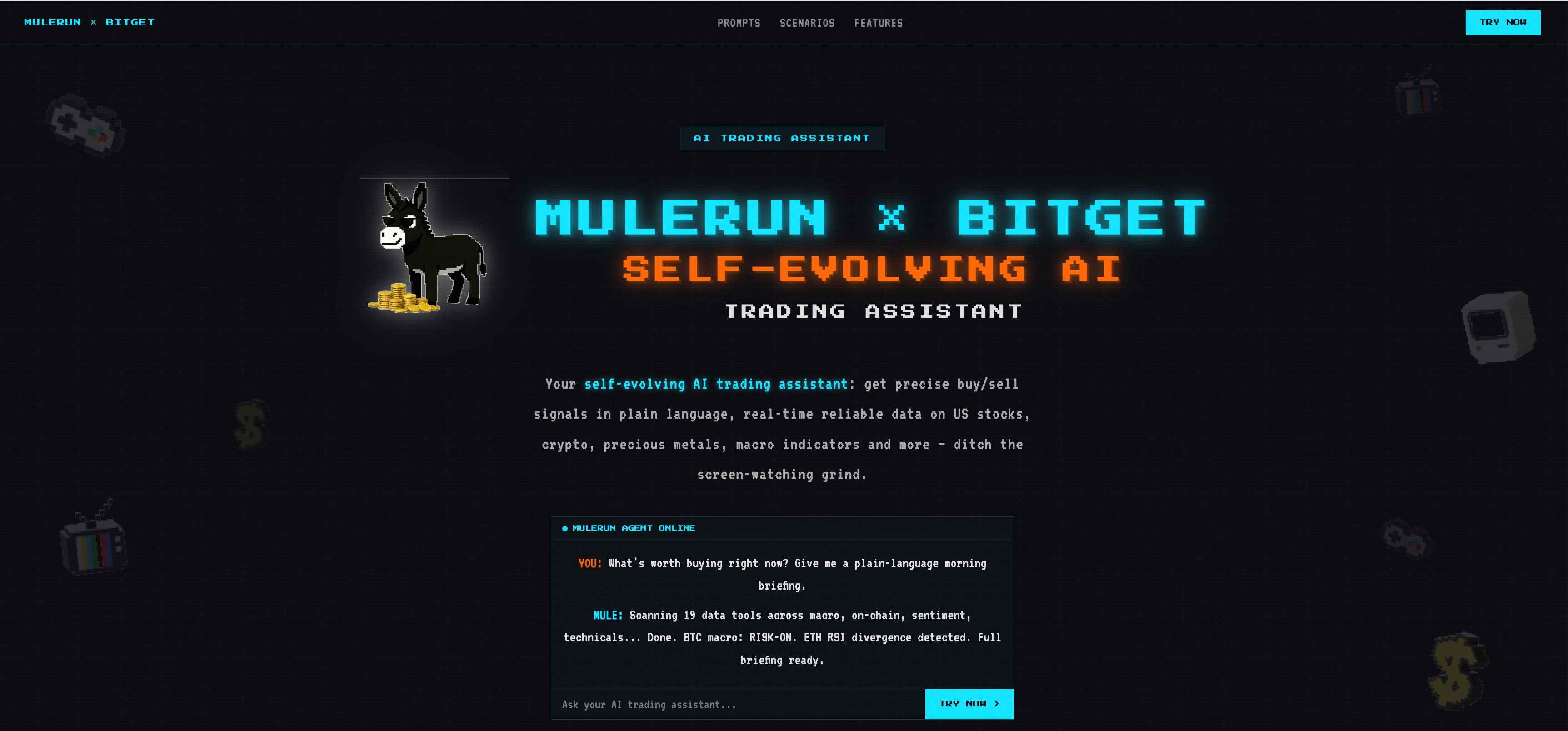 Bitget MuleRun AI Trading Assistant Review (2026): Real-Time Crypto, Gold & Stock Market Analysis with Self-Evolving AI