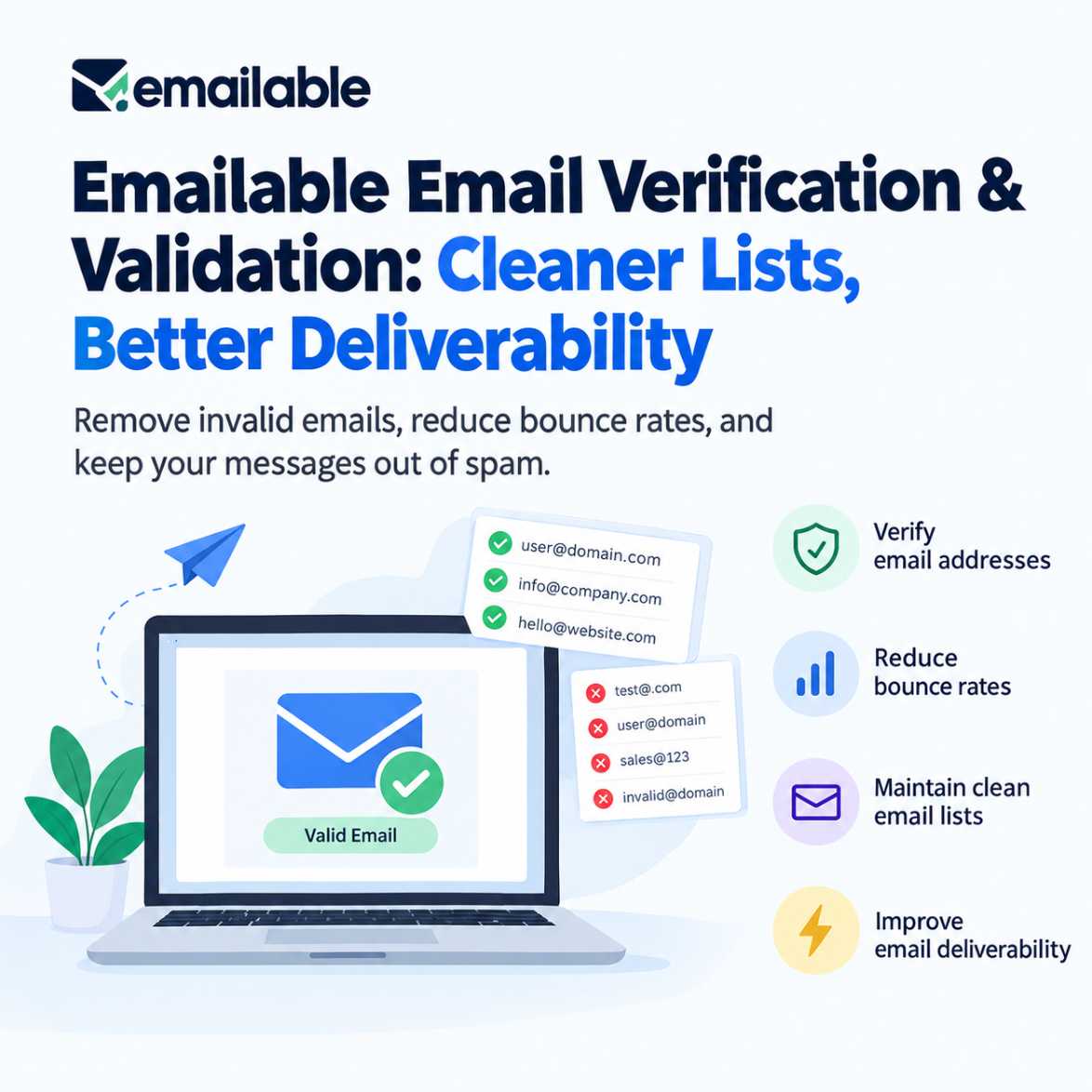 Emailable Review: Pricing, Features & Email Verification