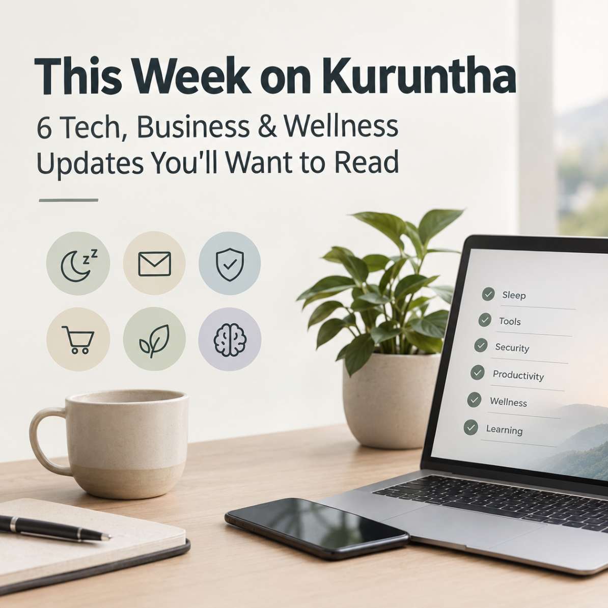 This Week on Kuruntha: 6 Guides for Work, Wellness & Security