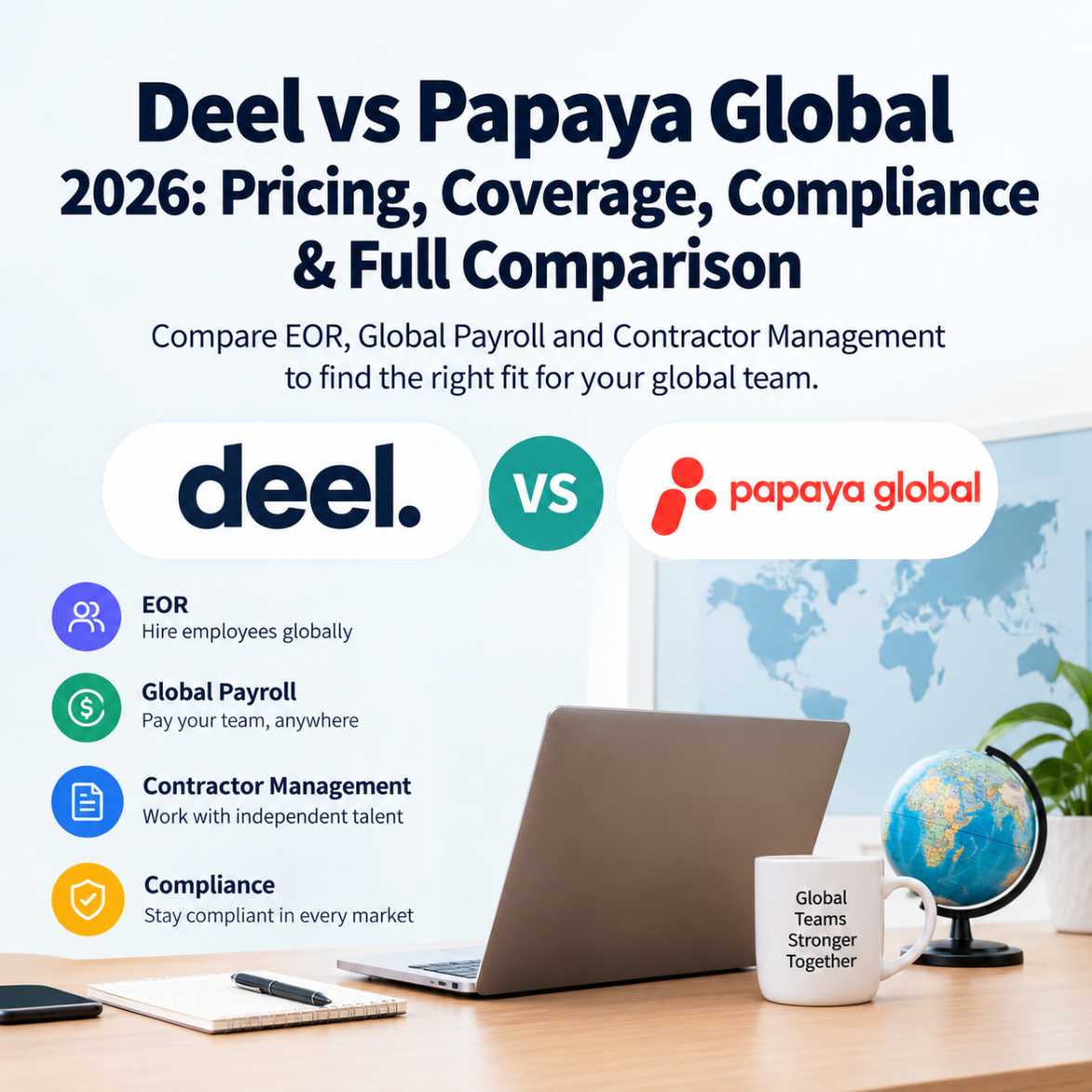 Deel vs Papaya Global 2026: Pricing & EOR Compared