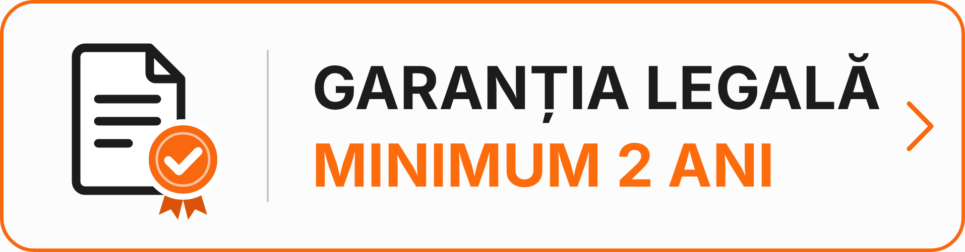 Garanția legală de conformitate — minimum 2 ani (notificarea oficială UE)