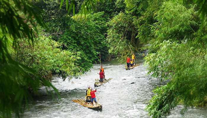 Loksado Bamboo Rafting