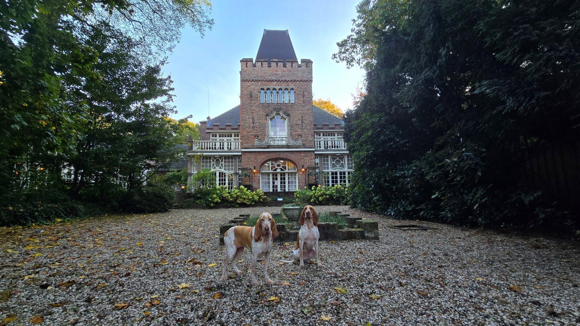 Castle-like villa 't Kerckebosch of the De Geer family