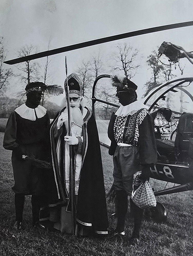 Aankomst Sinterklaas achter Wulperhorst