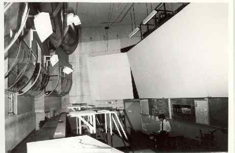 1962 Cabines waaruit vrij zicht op operations room