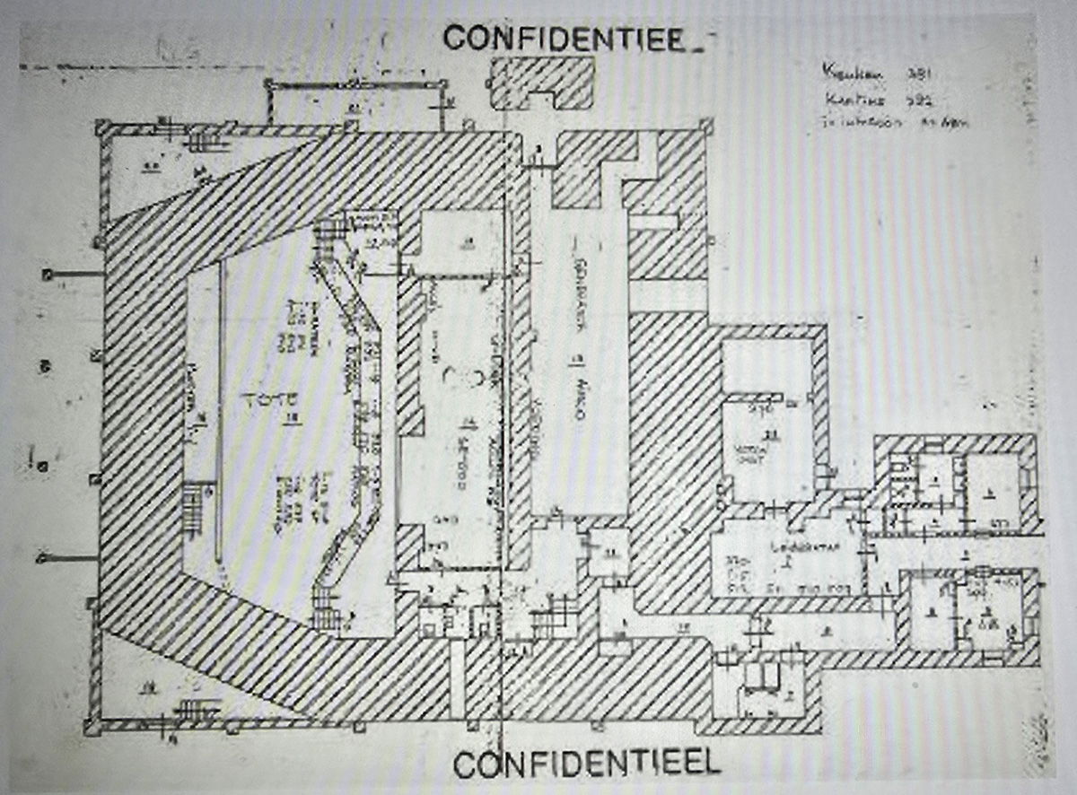1947 Plattegrond Beganegrond