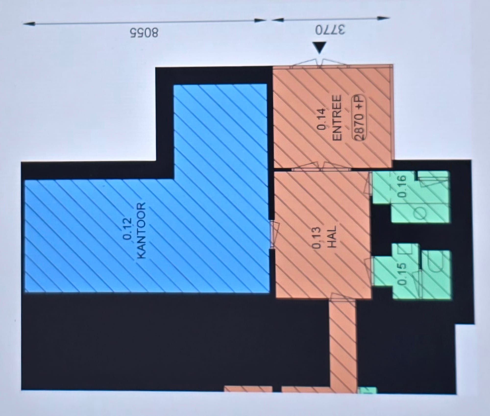 2025 Plattegrond 2e verdieping