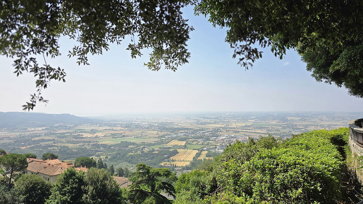 Bijzondere ontmoeting in Cortona