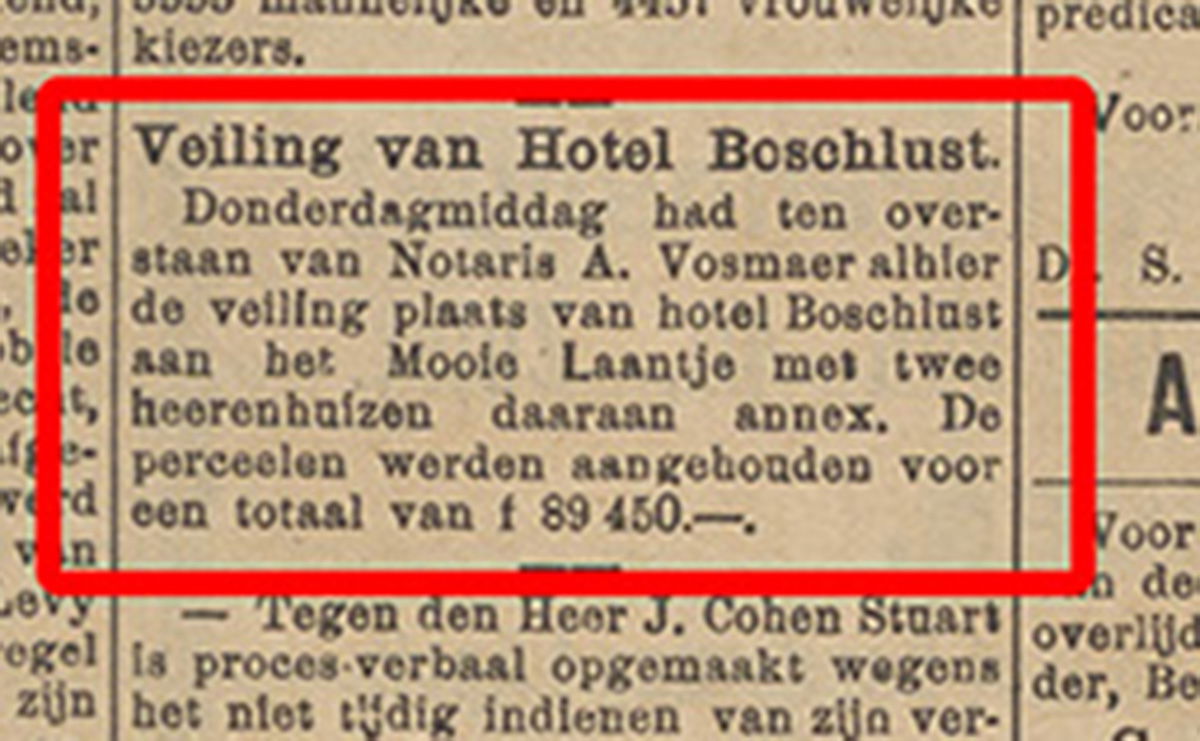 1920 VEILING