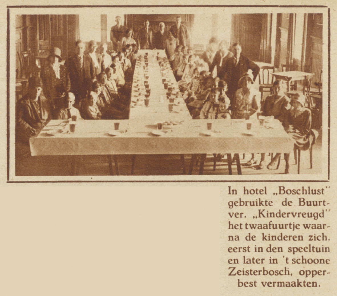 1930 Buurtvereen. Kindervreugd