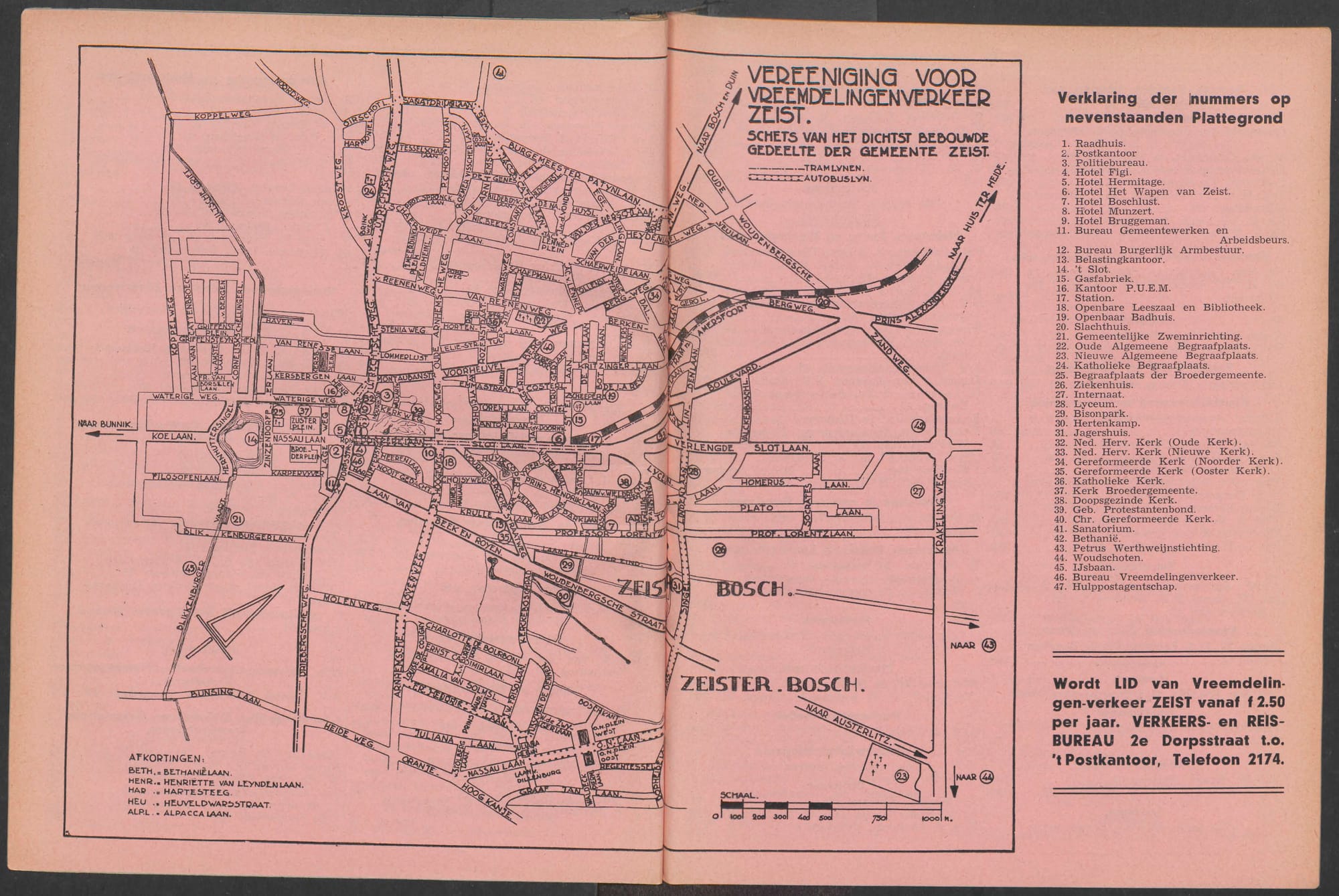 1941 Plattegrond Zeist