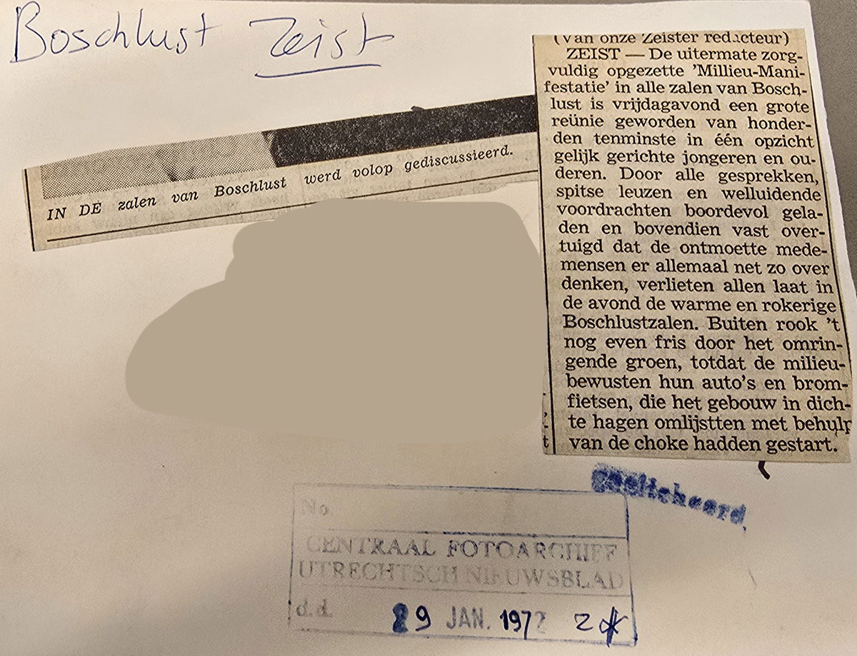 1972 Milieuemanifestatie