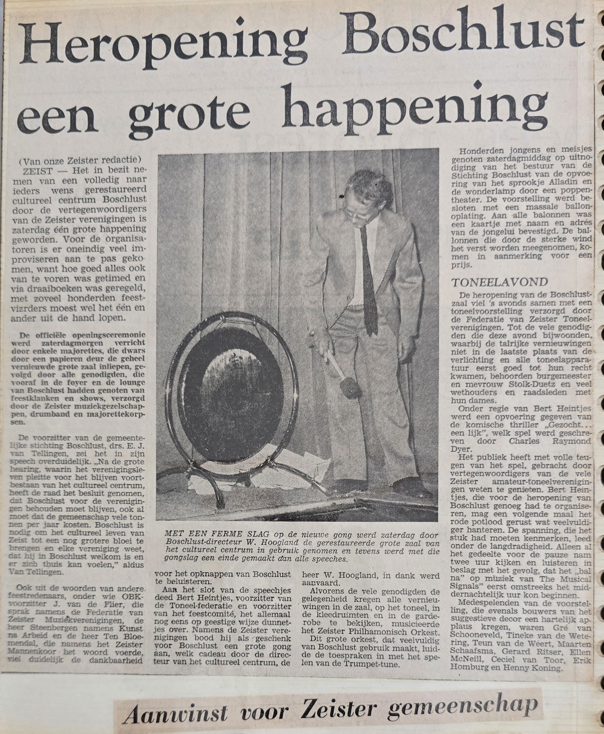 1975 Heropening