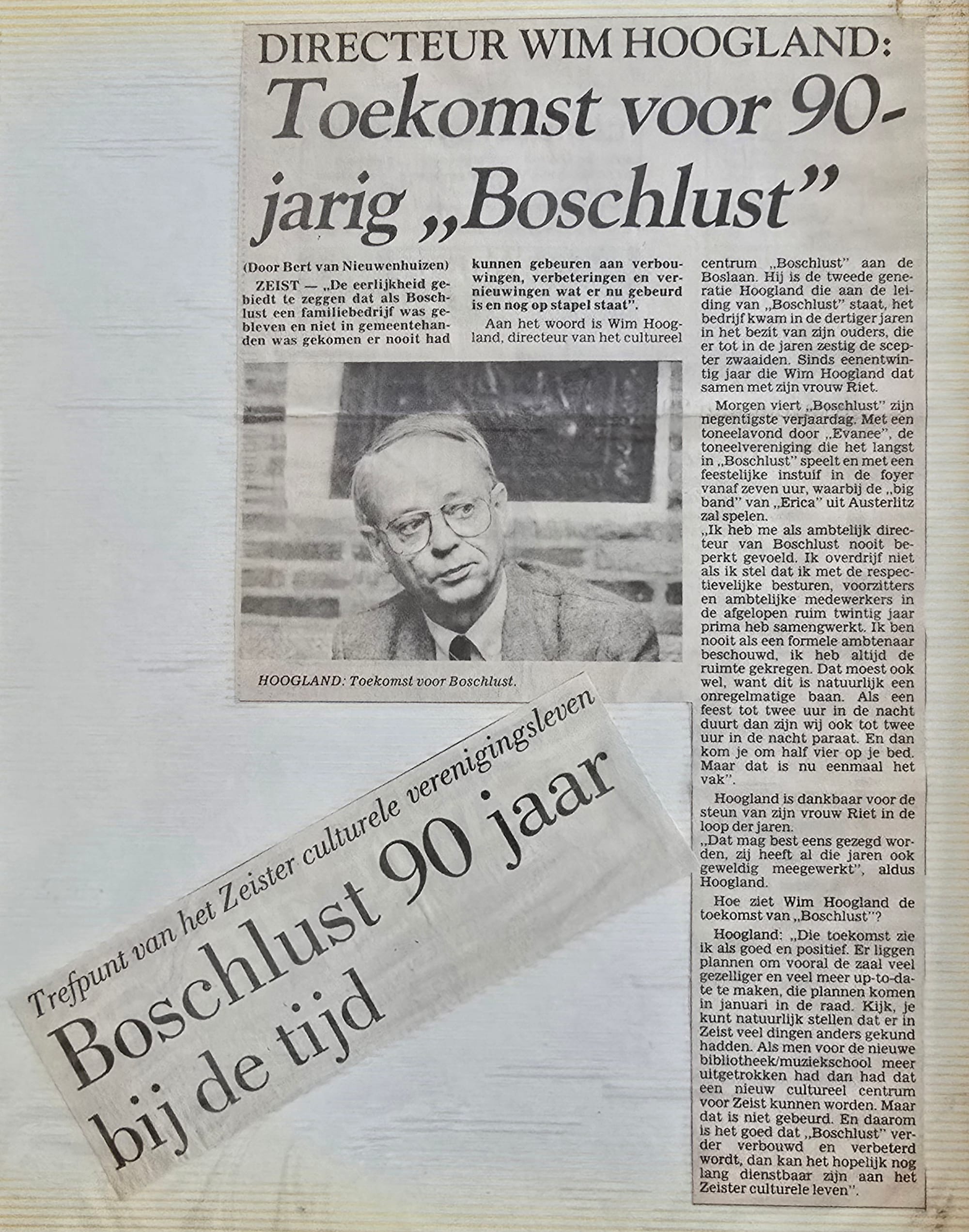 1985 Jubileum 90 jaar Boschlust