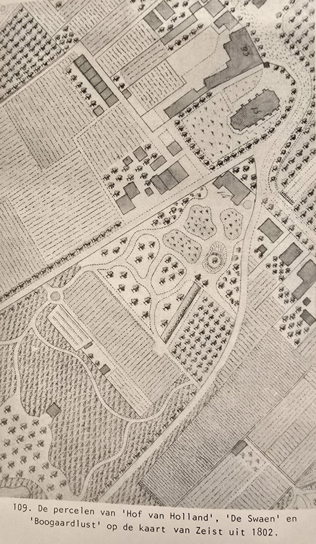 1802 Kaart Zeist De Swaen linksboven