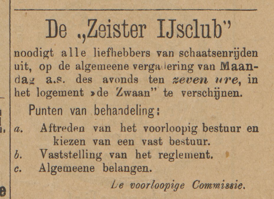 1890 Zeister IJsclub