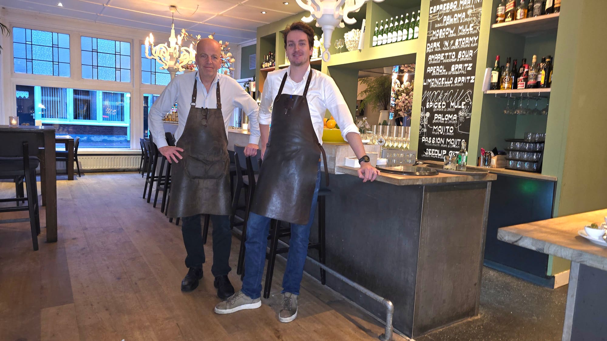 Jos Broshuis & Matthijs Lever Eigenaren Lokaal Victoria