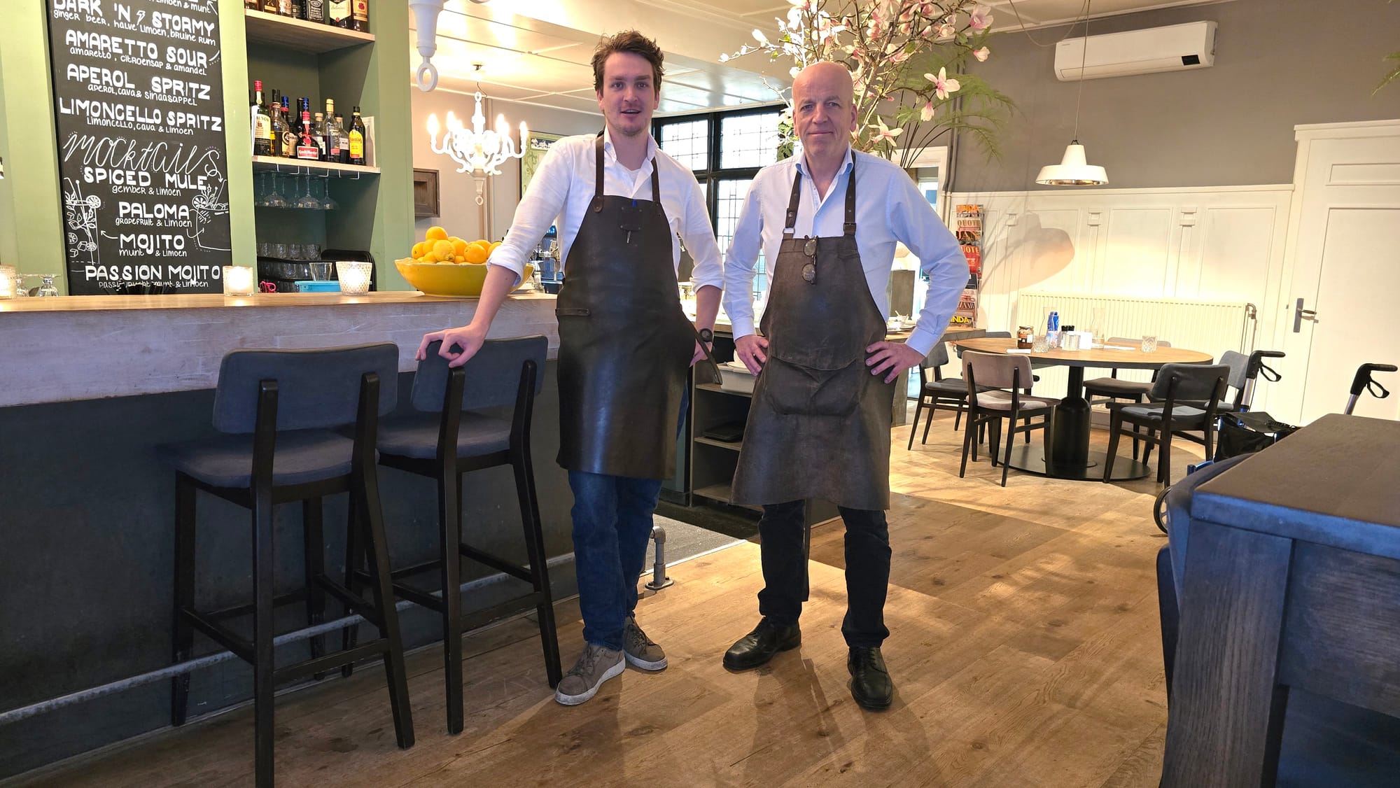 Jos Broshuis & Matthijs lever Eigenaren Lokaal Victoria