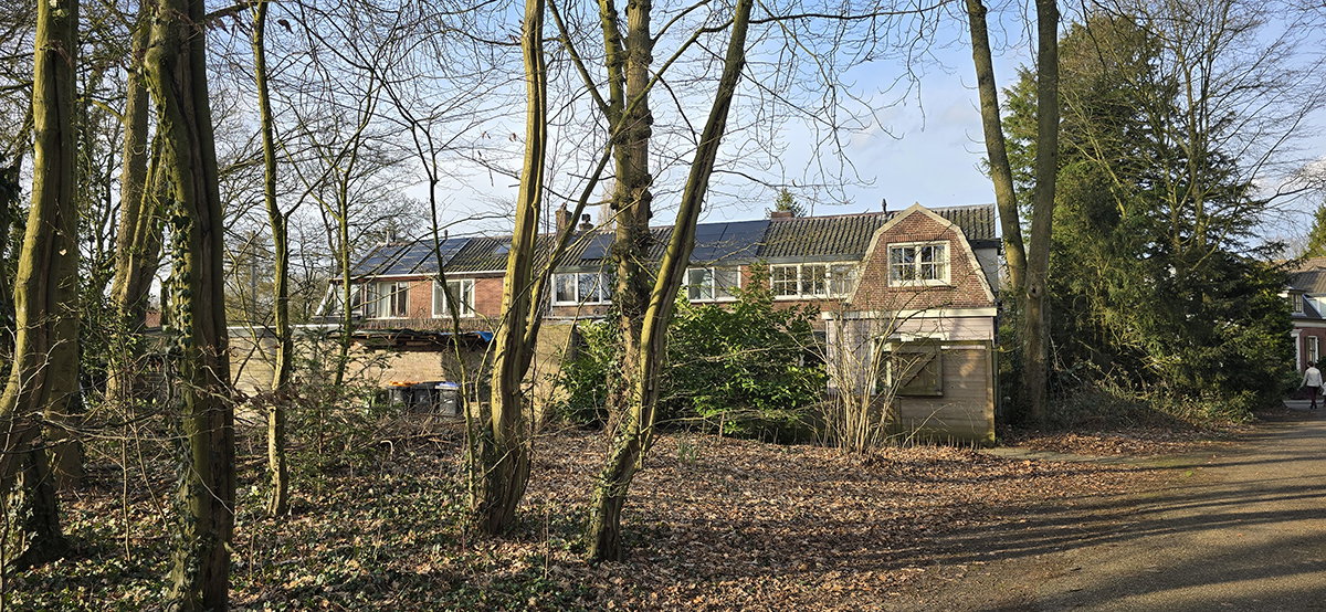 Achterzijde arbeiderswoningen