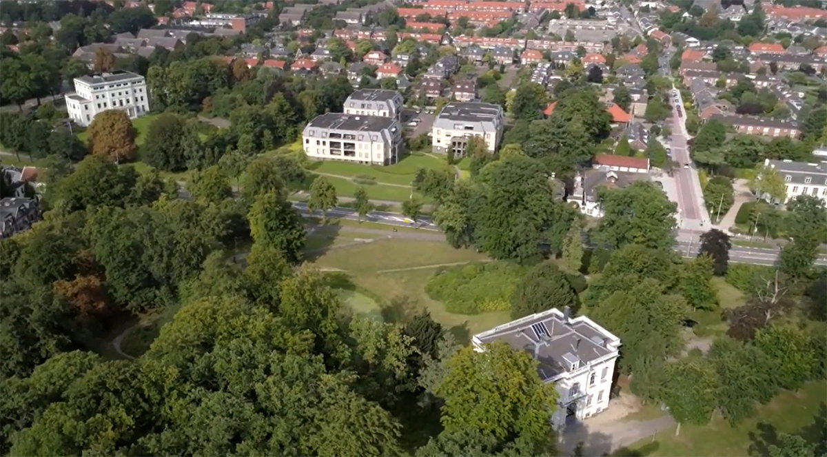 Bottom right De Brink and top left Huize Schaerweijde