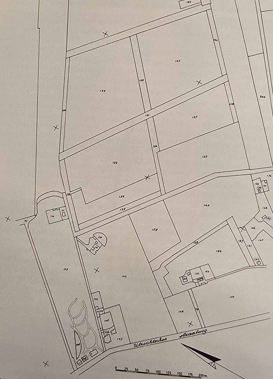1832 Plattegrond eerste Ma Retraite