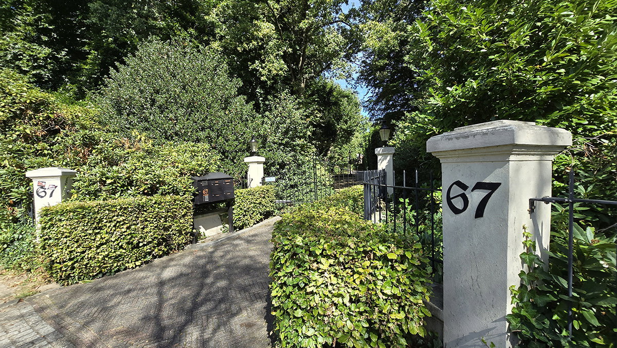 Ingang Utrechtseweg 67