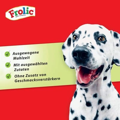 Frolic Dry Dog Food with Beef, Carrot Cereal, 3 Bags (3 x 3kg)-