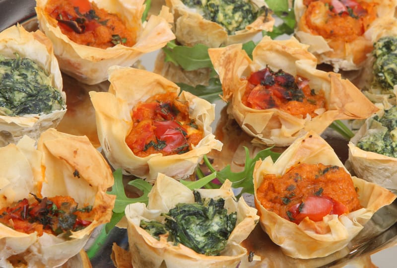 SAVORY BITES BY THE DOZEN