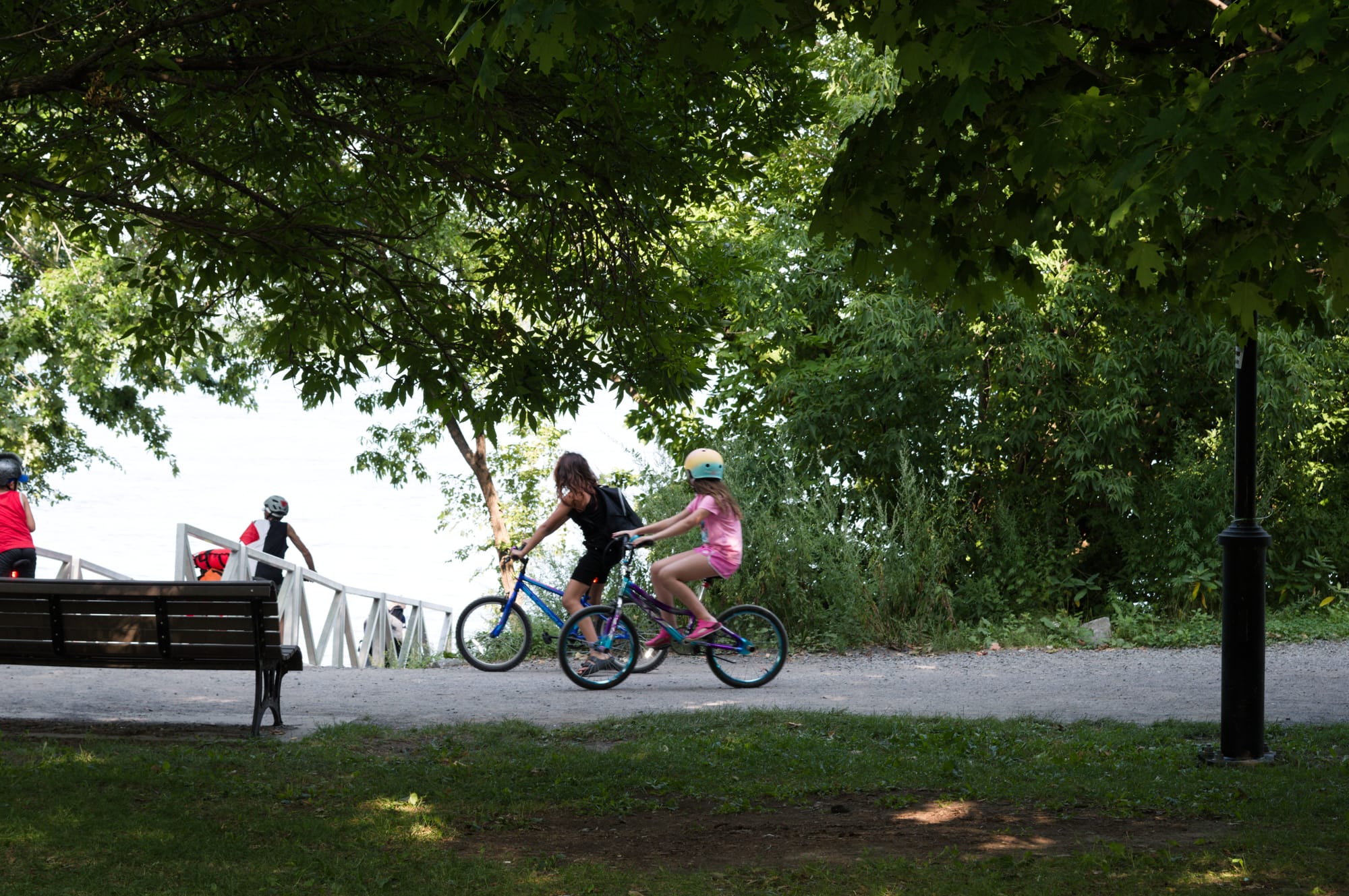 Le vélos en famille