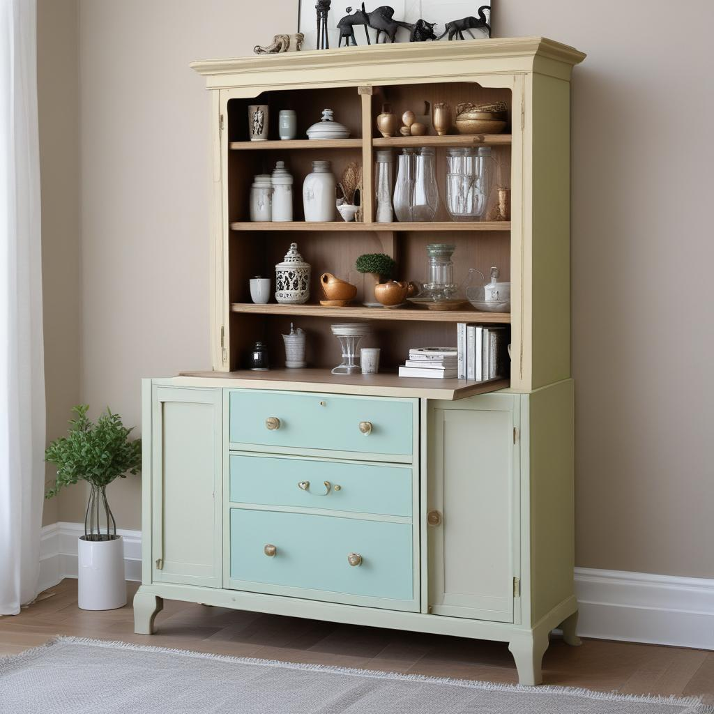 Discover creative ways to give new life to old furniture by transforming them into chic storage solutions for your home.