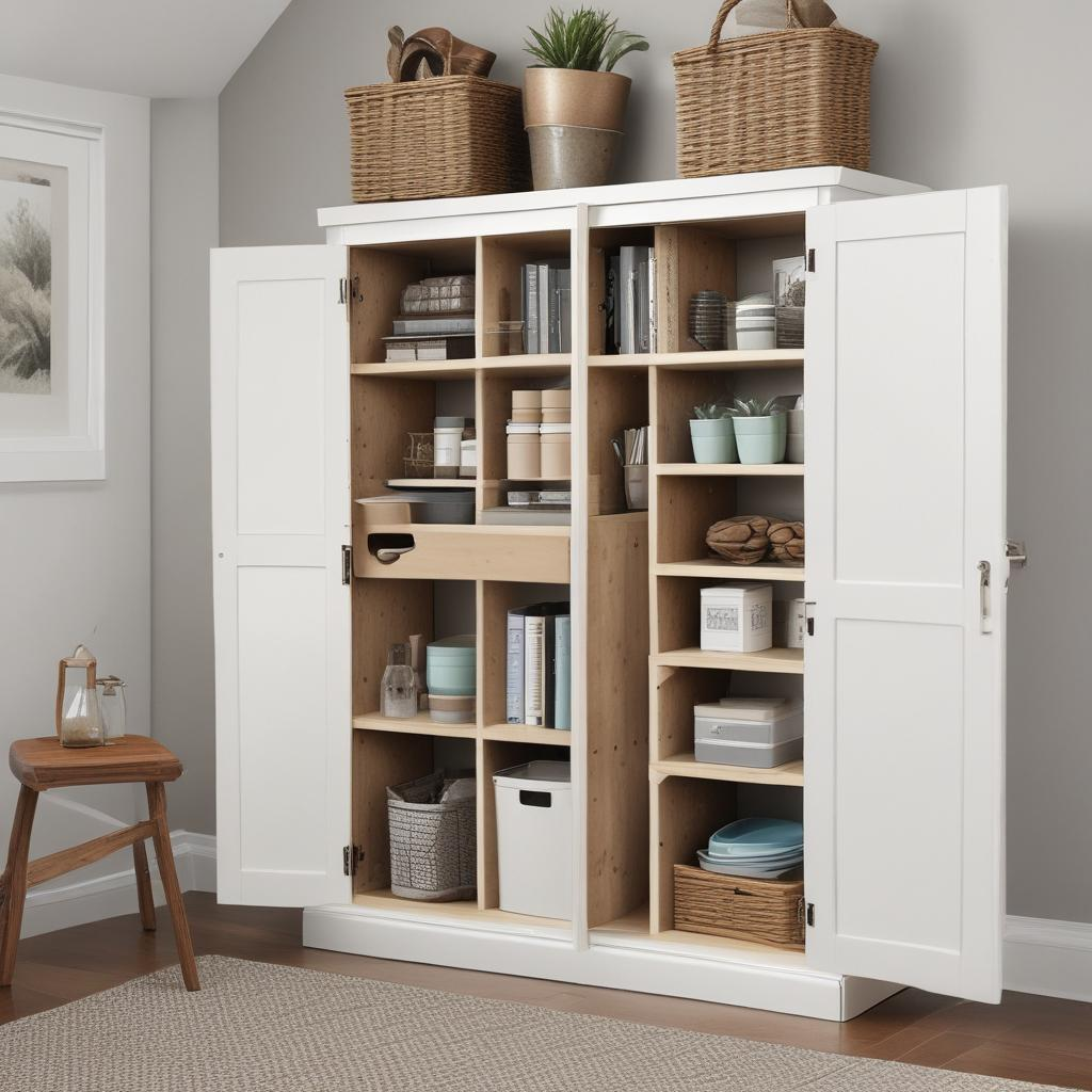 Organizational Tips: Maximizing Space with a Storage Cabinet