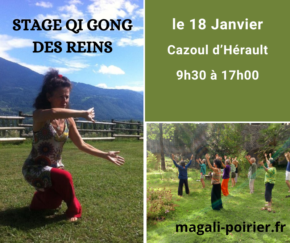 QI GONG pour nourrir les REINS le 18 janvier