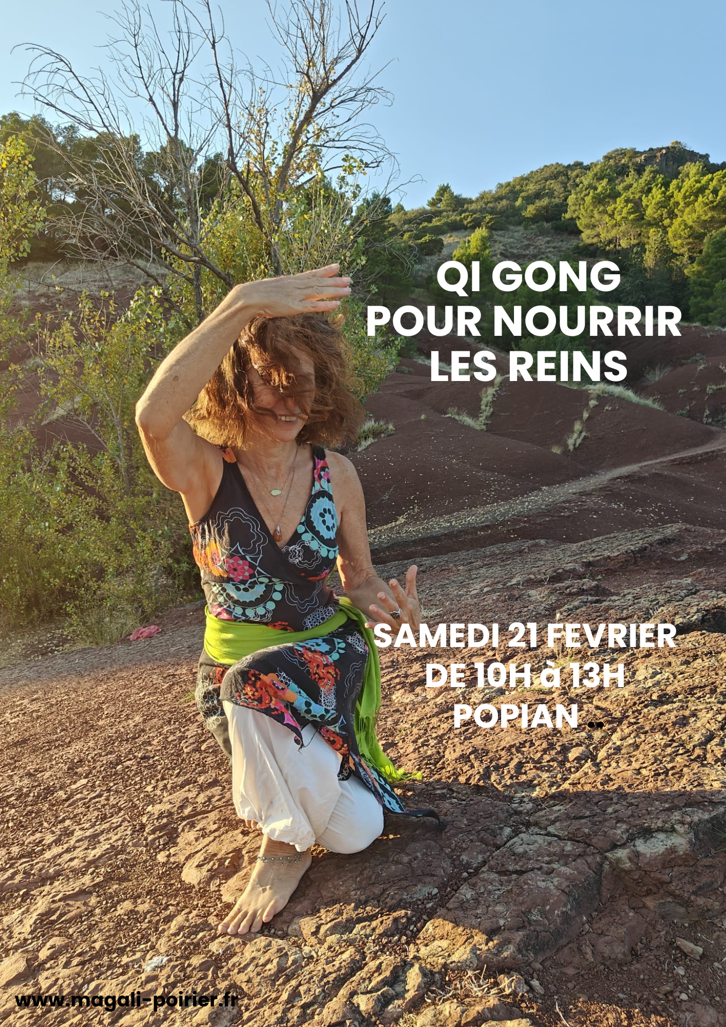 stage QI GONG pour nourrir les Reins 2eme partie le 21 février à Popian