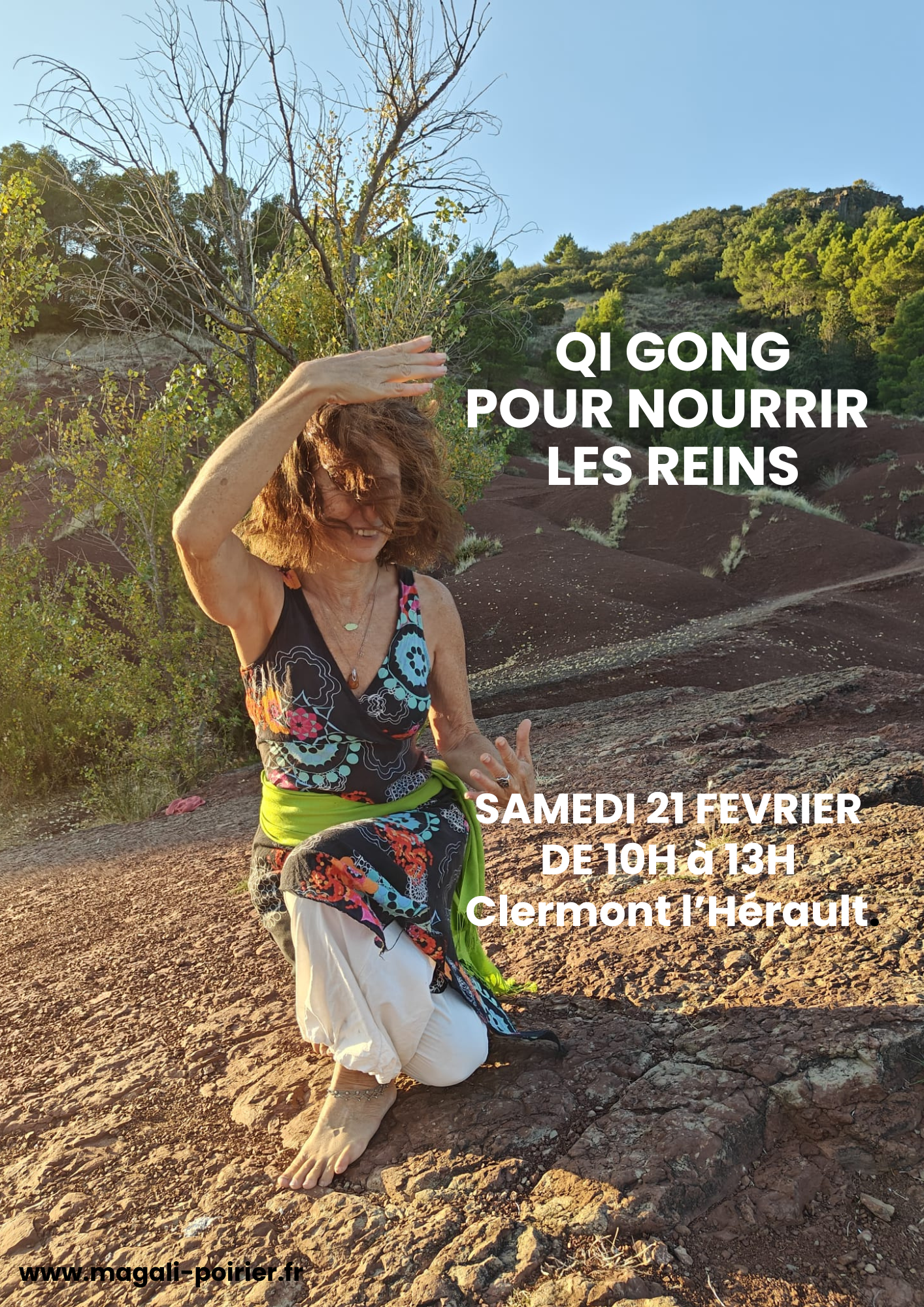 stage QI GONG pour nourrir les Reins 2eme partie le 21 février à Clermont l'Hérault