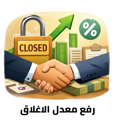 رفع معدل الإغلاق