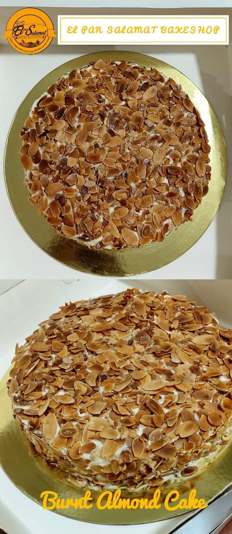 Burnt Almond Cake