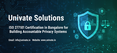 ISO 27701 Certification in Bangalore for Building Accountable Privacy Systems