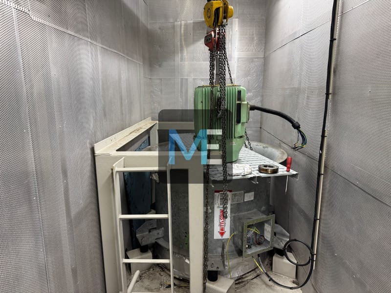 Основен ремонт на нагнетателен вентилатор за машинно отделение